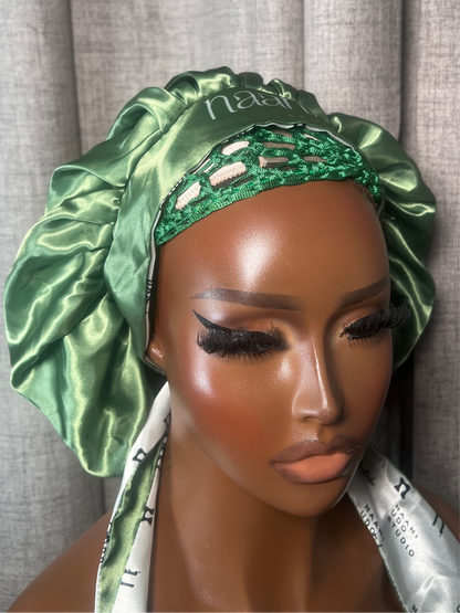Naani Udo Studio 2-in-1 Wrap Bonnet